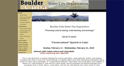 Desktop Screenshot of bouldercuba.org